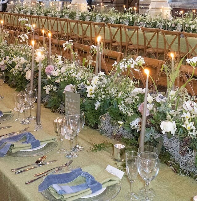 A textural tablescape for a truly stunning wedding. Excited for more moments like this in 2025.